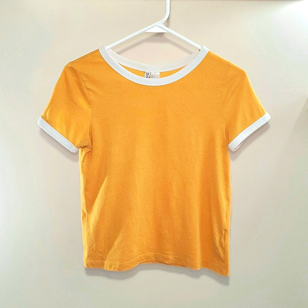 Yellow Divided Tee
